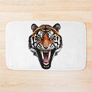 Ferocious Tiger Artwork Bath Mat