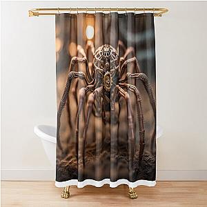 Ferocious Spider Shower Curtain