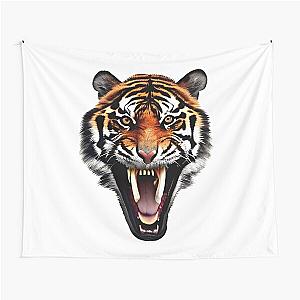 Ferocious Tiger Artwork Tapestry