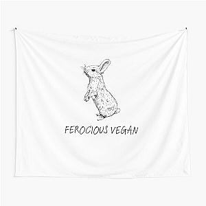 Ferocious Vegan Tapestry