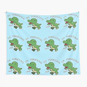 Ferocious Lil T Rex Tapestry