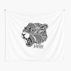 Ferocious Jaguar Tapestry