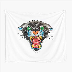 Ferocious Panther Tapestry