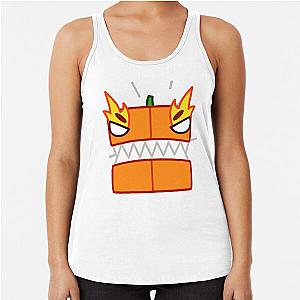 The square pumpkin ferocious Racerback Tank Top