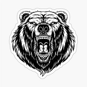 Ferocious Bear Sticker