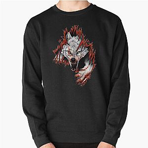 Ferocious Wolf Pullover Sweatshirt