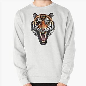Ferocious Tiger Artwork Sweatshirt