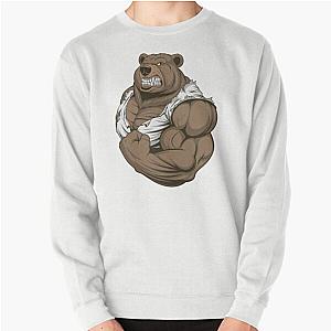 Ferocious Arm Bear Pullover Sweatshirt