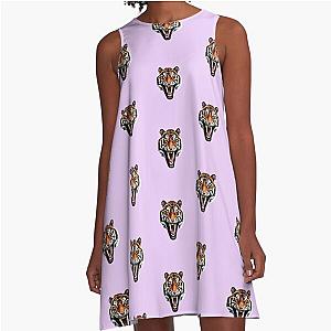 Ferocious Tiger Artwork Dress