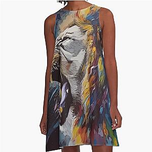 Lion A-Line Dress