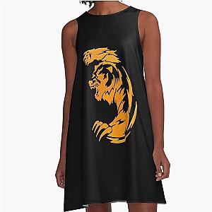 Ferocious Golden A-Line Dress
