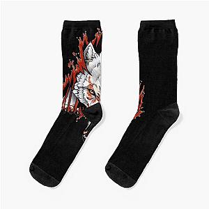 Ferocious Wolf Socks