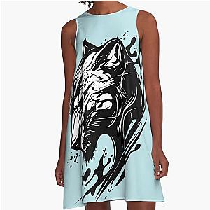 Jaguar Appeal Black Panther A-Line Dress