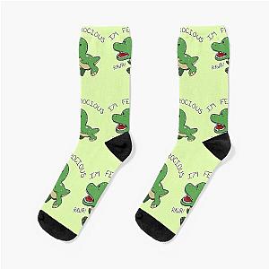 Ferocious T-Rex Socks