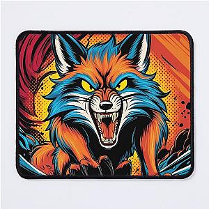 Ferocious Fox Mouse Pad