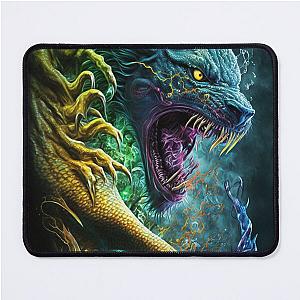 Ferocious Battle SciFi Mouse Pad