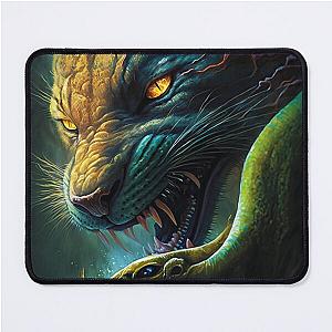 Ferocious Battle SciFi Mouse Pad