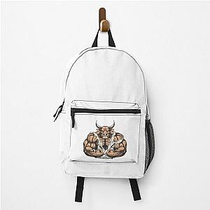 Strong ferocious bull Backpack