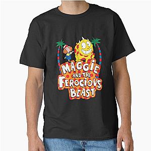 Maggie And The Ferocious Beast Vintage Men's Classic Customize Graphic T Shirt