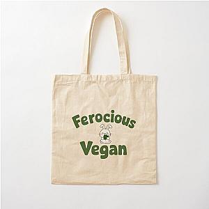 Ferocious Vegan Cotton Tote Bag