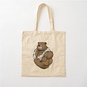 Ferocious athlete muscle bear arm Cotton Tote Bag