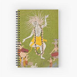 God Shiva in His Ferocious Aspect as Mahakala Dancing Notebook