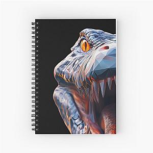 Ferocious Gator in Allegator Swamp T-Shirt Spiral Notebook