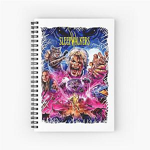 SLEEPWALKERS Ferocious Felines Spiral Notebook