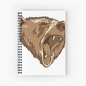 Ferocious bear notebook