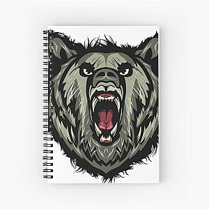 Bear Grizzly Spiral Notebook