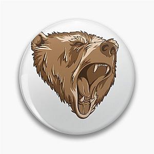 Ferocious Bear Pin