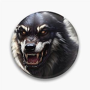 Ferocious Werewolf of Haunted Forest Pin