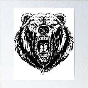 Ferocious Bear Poster