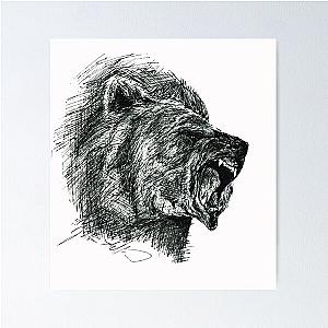 Ferocious Bear Posters