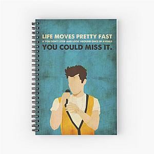 Ferris Bueller's Day Off Spiral Notebook