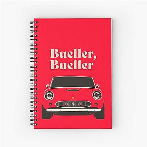 Ferris Bueller's Day Off Graphic Poster Spiral Notebook