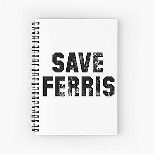 Save Ferris Spiral Notebook