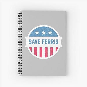 Save Ferris Spiral Notebook