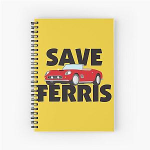 Save Ferris Spiral Notebook