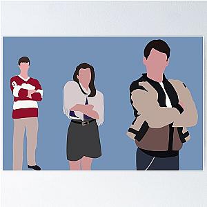 Ferris Bueller Colorblock Poster