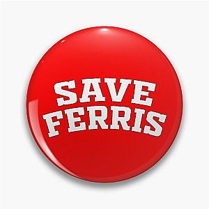 Save Ferris Football Jersey Pin