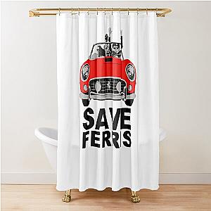 Save Ferris Shower Curtain