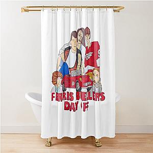 Ferris Buelers Day Off Shower Curtain