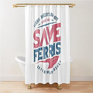 Ferris Bueller's Day off Shower Curtain