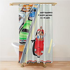 Bueller's Ferris Shower Curtain