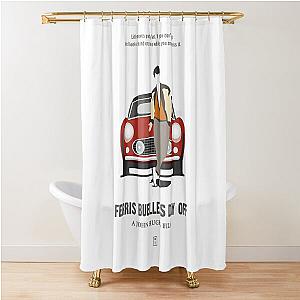 Gifts For Men Ferris Buellers Day Off Graphic For Fan Shower Curtain