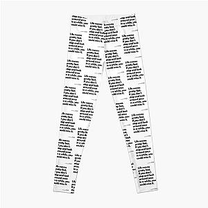 Ferris Bueller’s Day Off (1986), Quote Leggings