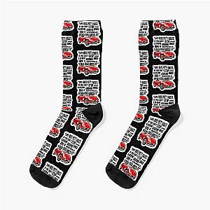 Ferris Bueller's Day Off Movie Quote Socks