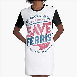 Ferris Bueller's Day off Graphic T-Shirt Dress