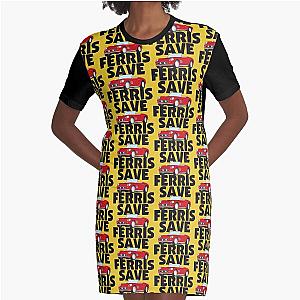 Save Ferris Graphic T-Shirt Dress